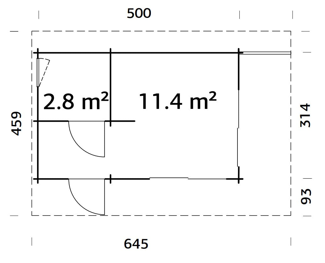 Cecilia 14,2 m2 Slide Plus