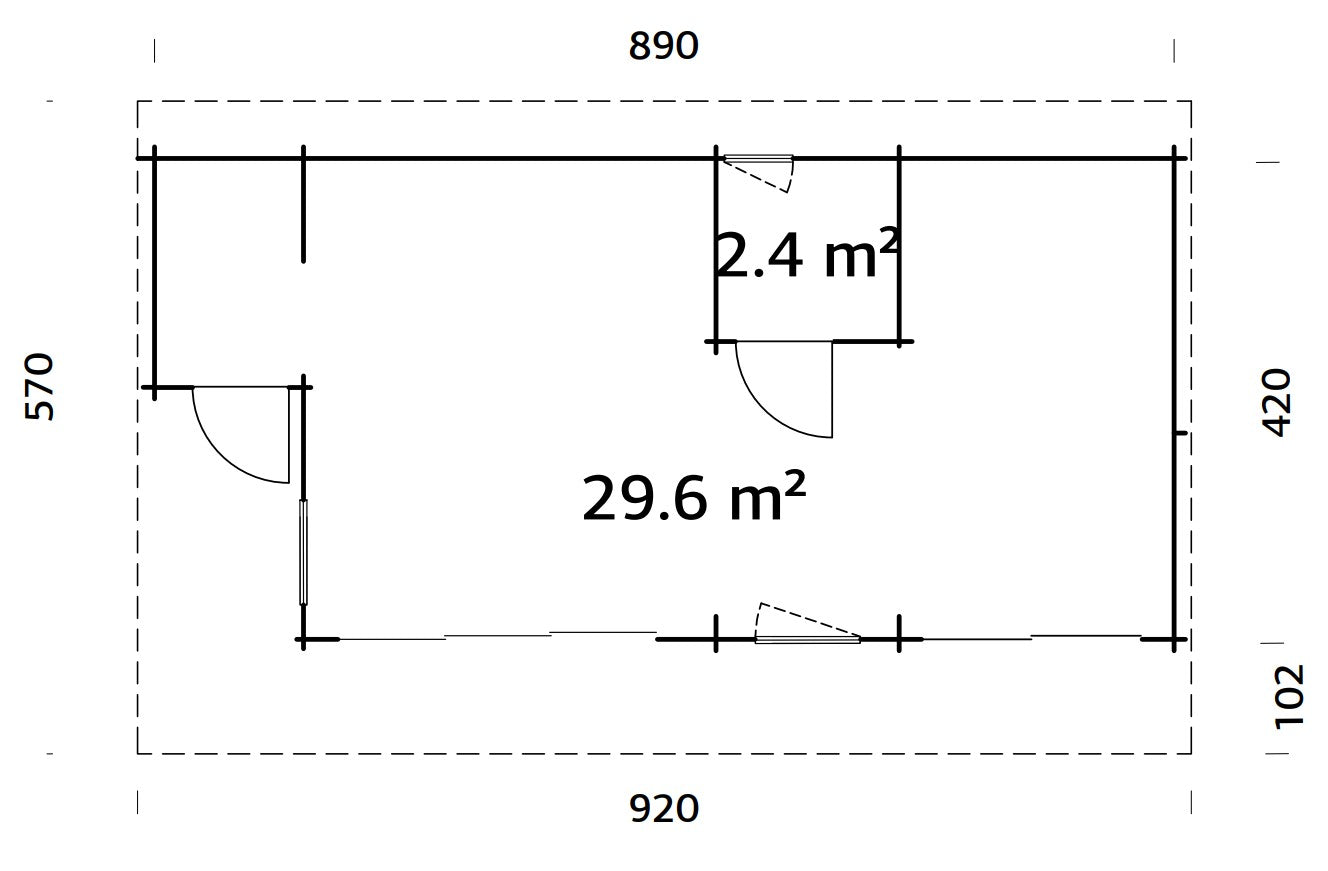 Cecilia 32,8 m2