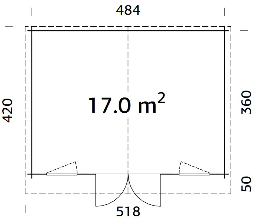 Klara 17,0 m2