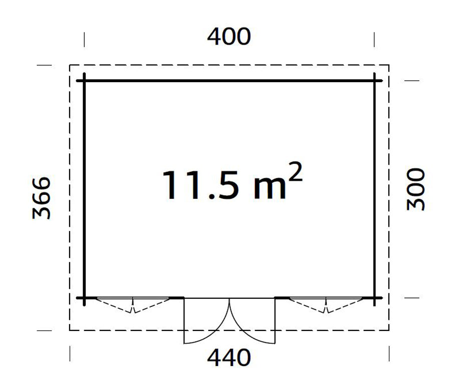 Lisa 11,5 m2