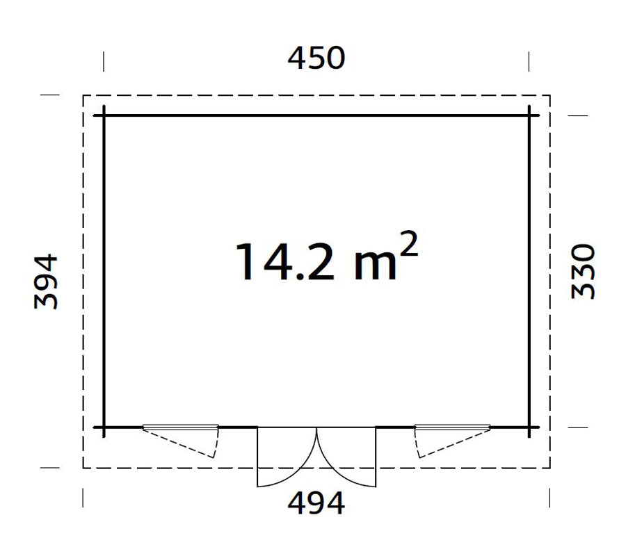 Lisa 14,2 m2