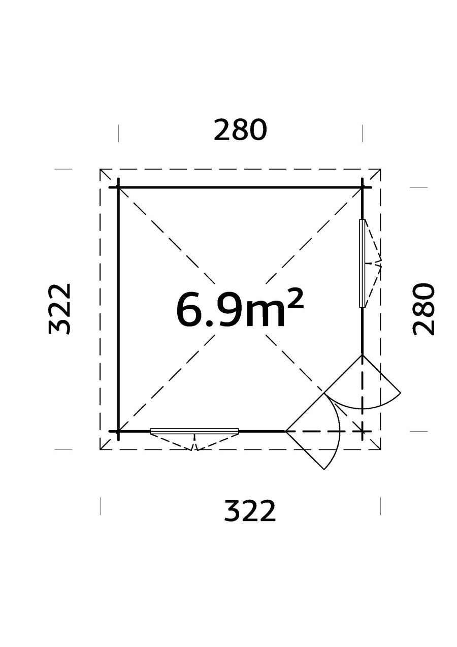 Melanie 6,9 m2