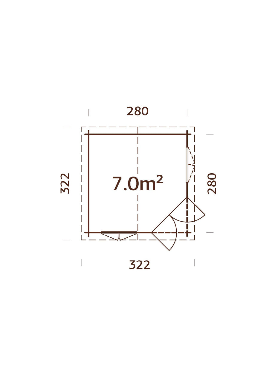 Melanie 7,0 m2