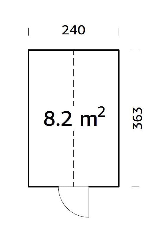 Emilia 8,2 m2