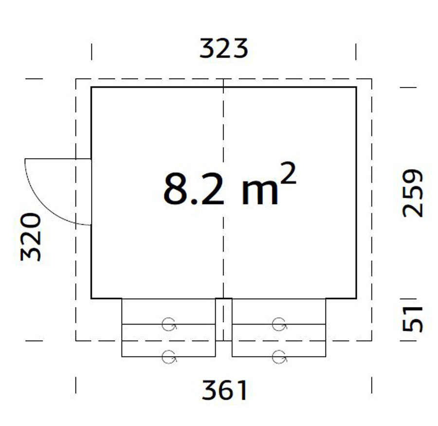 Stella 8,2 m2