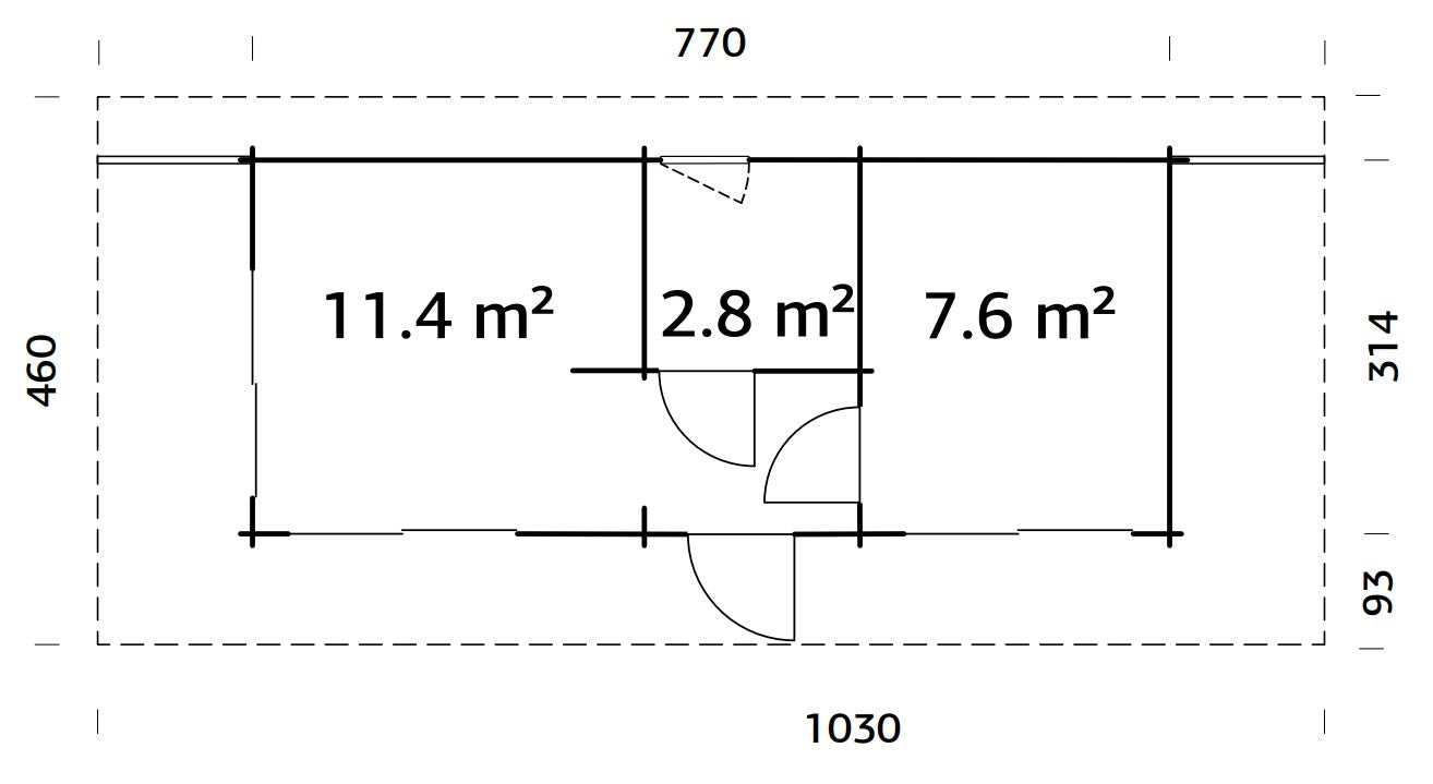 Cecilia 21,8 m2