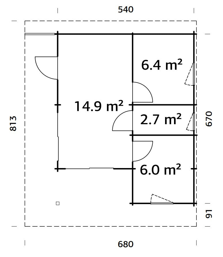 Cecilia 30,0 m2