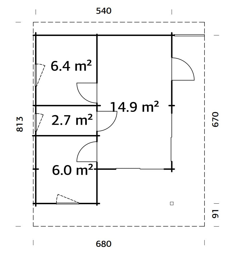 Cecilia 30,0 m2