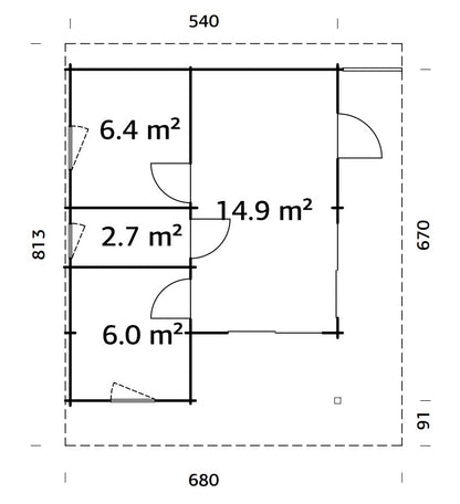 Cecilia 30,0 m2
