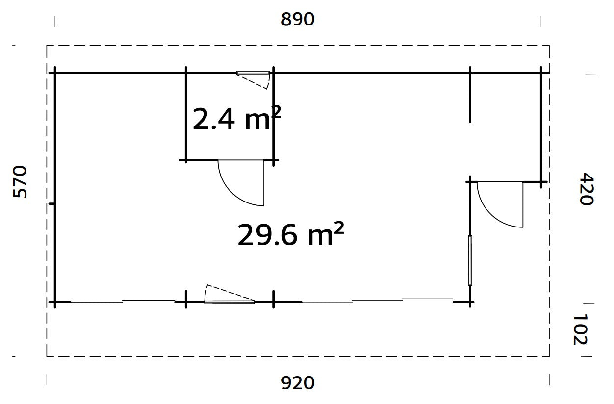Cecilia 32,0 m2