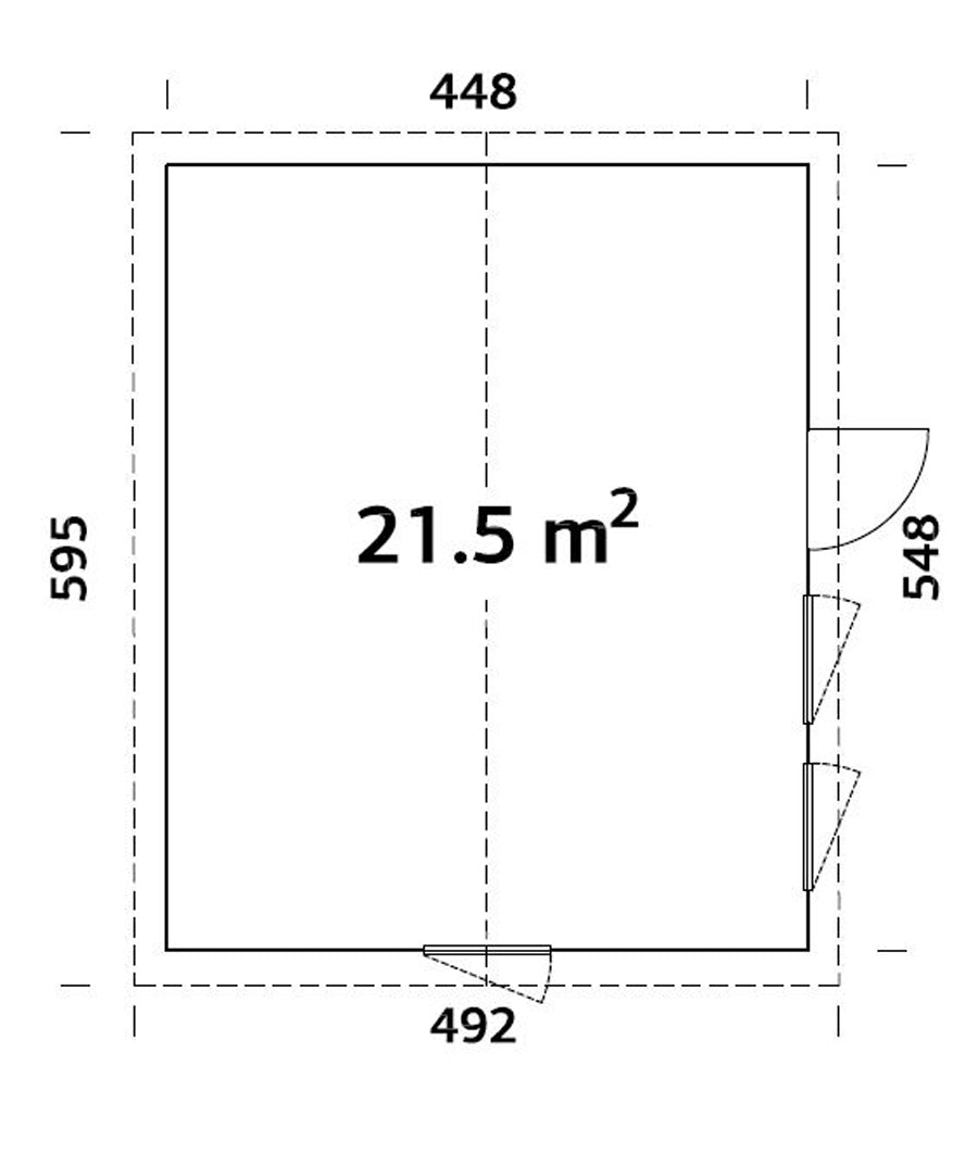 Charlotte 21,5 m2