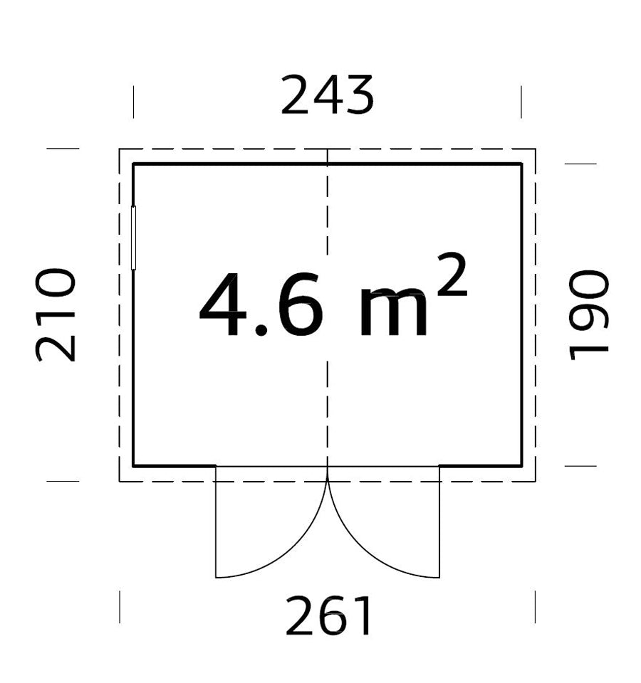 Dan 4,5 m2