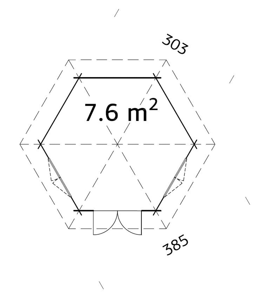 Hanna 7,6 m2
