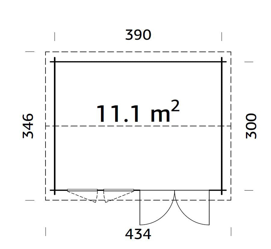 Iris 11,1 m2