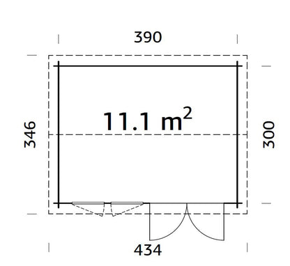 Iris 11,1 m2