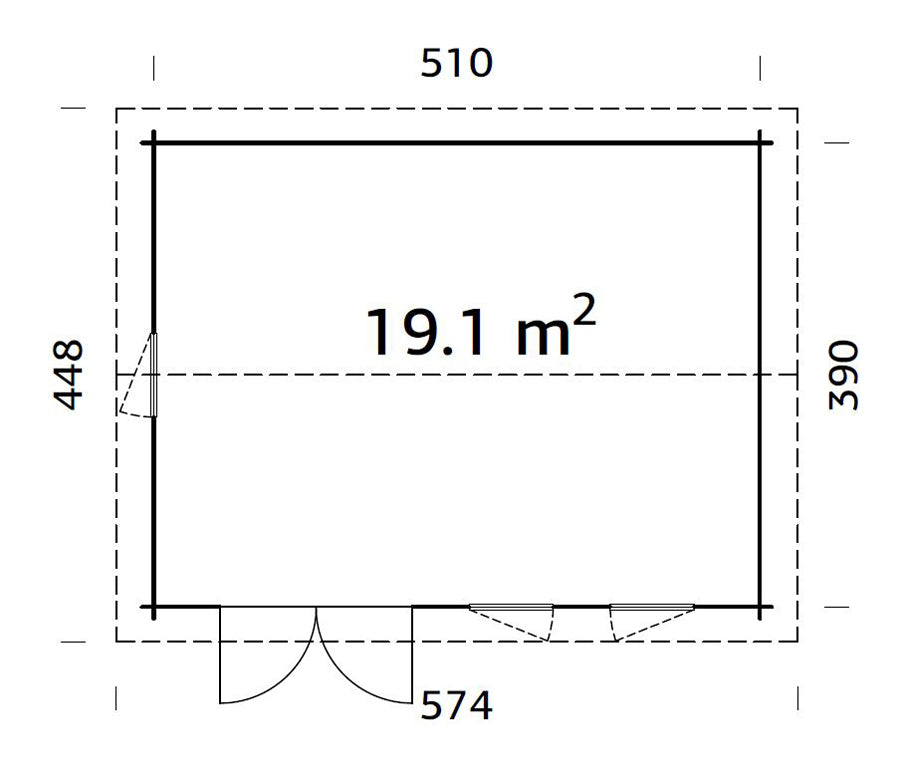 Iris 19,1 m2