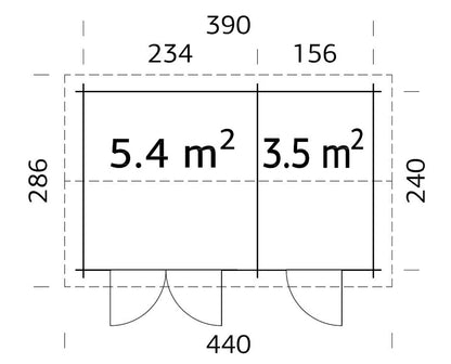 Jari 8,9 m2