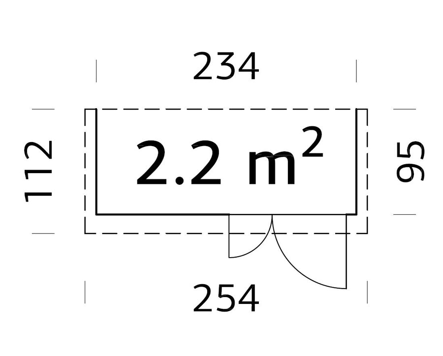 Leif 2,2 m2