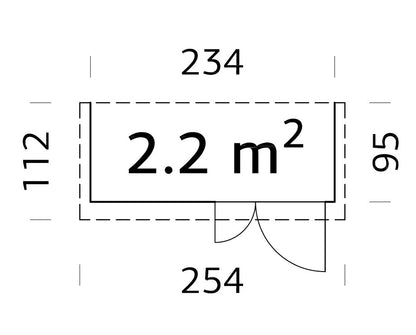 Leif 2,2 m2