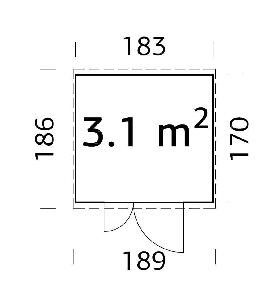 Leif 3,0 m2