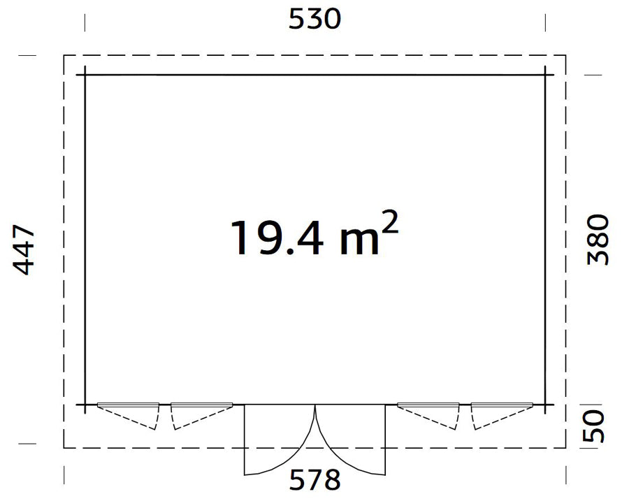 Lisa 19,4 m2
