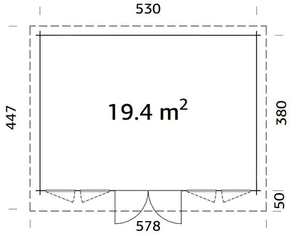 Lisa 19,4 m2