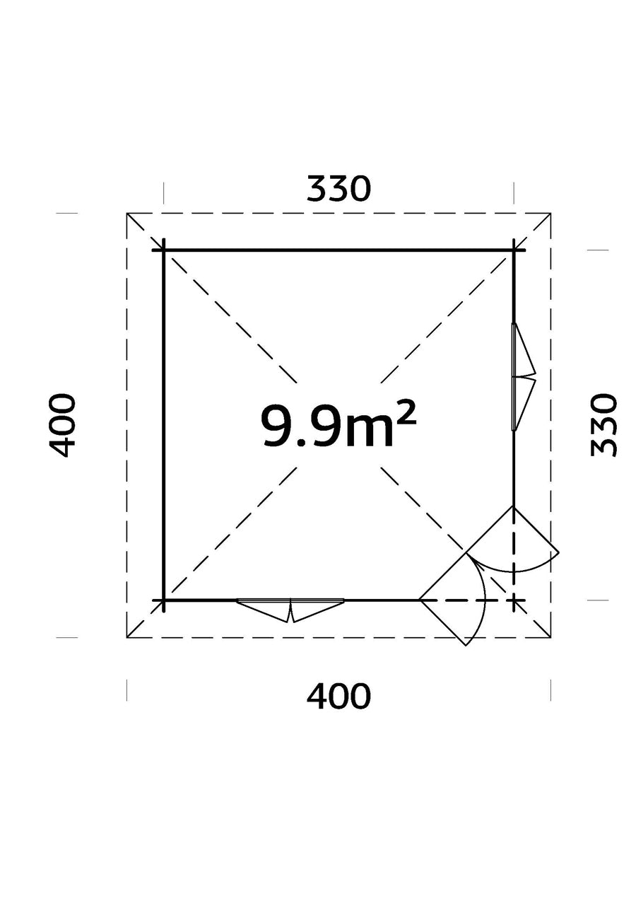 Melanie 9,9 m2
