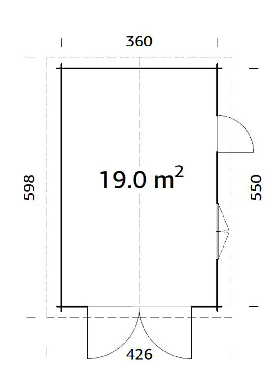 Garage Roger 19,0 m2