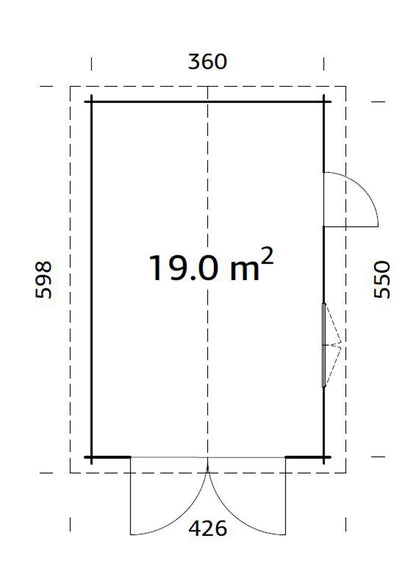 Garage Roger 19,0 m2
