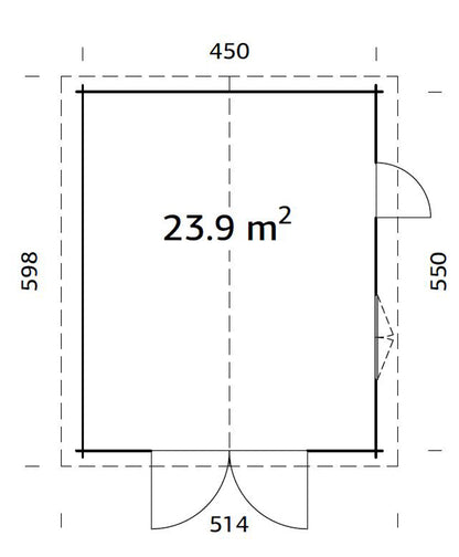 Garage Roger 23,9 m2