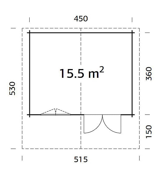 Sally 15,5 m2